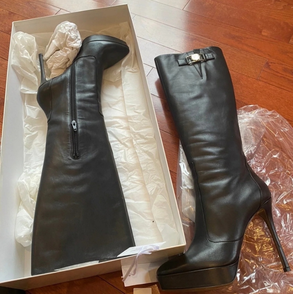 Versace Collection Women's Stiletto Boots - Picture 7 of 13